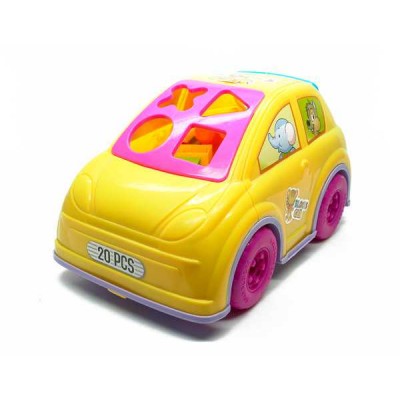 hot educational toy Block car car toy block car