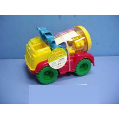 toy brand Block car(18 pcs) building blocks for kids block car