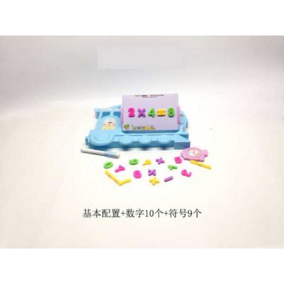 Tablero de dibujo con número(Tren) tablero de dibujo de juguete con letras