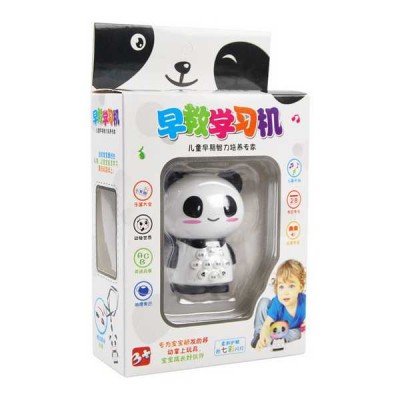 new arrival Cartoon learning machine with sound,music(panda) for kids learning toy educational learning machine